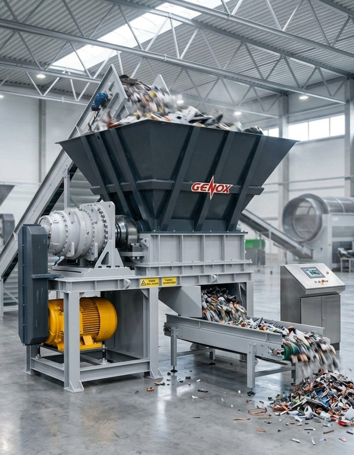 Genox Drviče, granulátory a recyklačné systémy